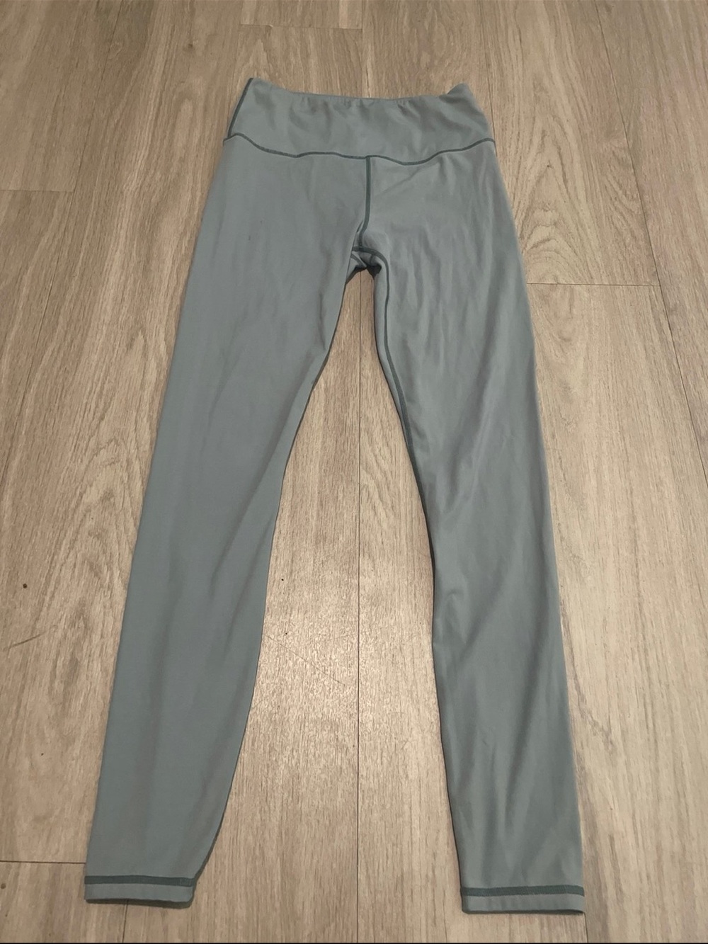 High-Waist Light Blue Active Leggings